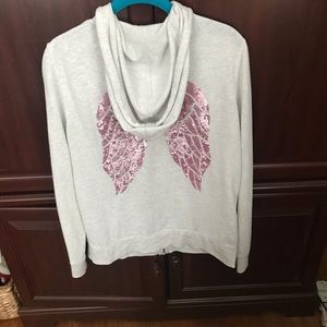Victoria’s Secret angel wing sweat jacket